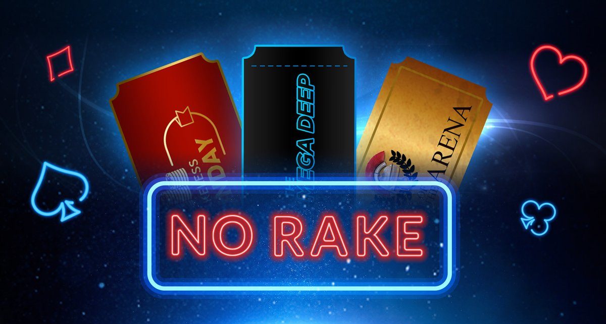 888poker проведут безрейковые турниры RakeLESS